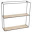 Johnar 3 Piece Square Floating Shelf