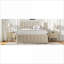 Lit plateforme tapissier pleine grandeur avec lit gigogne simple & amp; 3 tiroirs, beige - aucun sommier requis-1809308904
