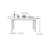 Flower shaped creative dining table-106973298