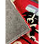 Tapis intérieur / extérieur rouge touffeté à la main Ortonville Welcome Pup Scatter