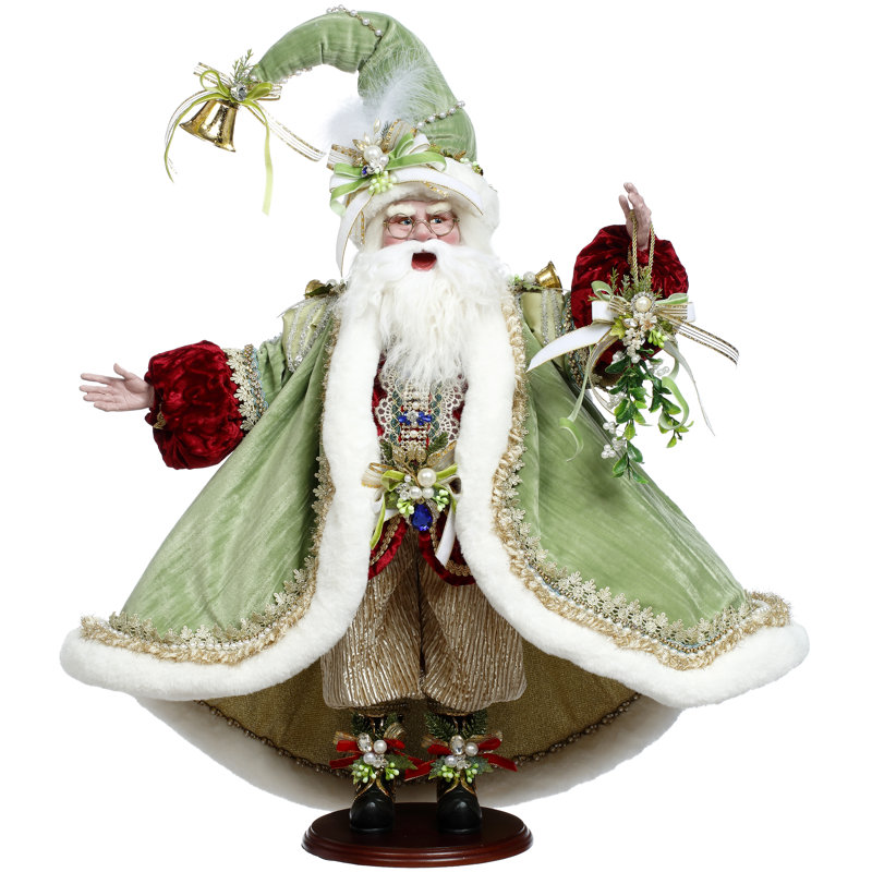 Under The Mistletoe Santa - 25 Inches