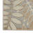 Arnhold Floral Indoor/Outdoor Area Rug in Tan/Cream/Gray-315559447