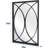 Black Rectangular Wall Mirror
