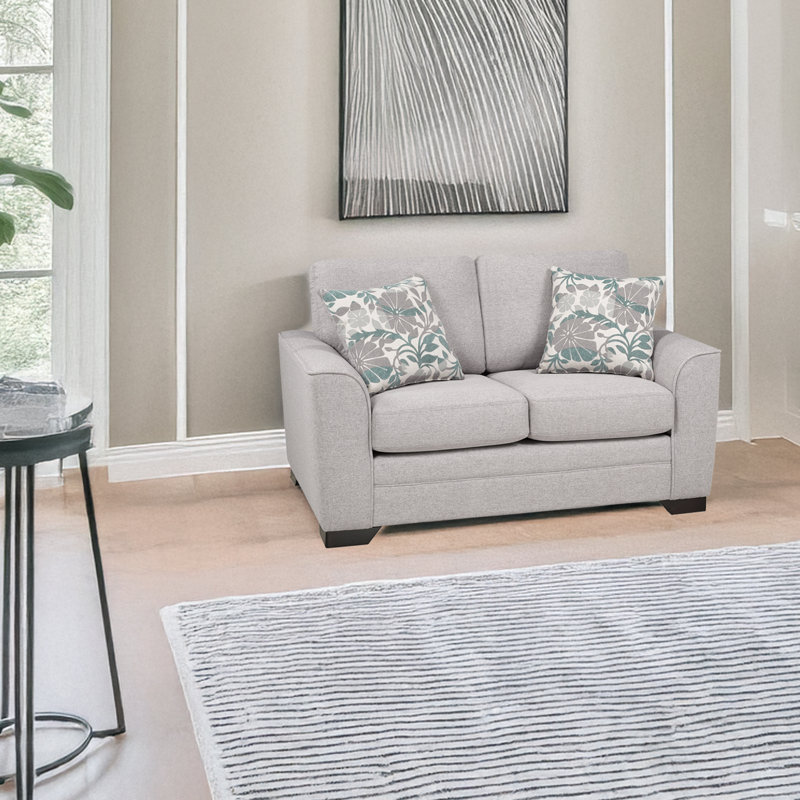Canapé Beauchamp, gris, H 37 po x l 62 po x P 36 po, 2, Gris