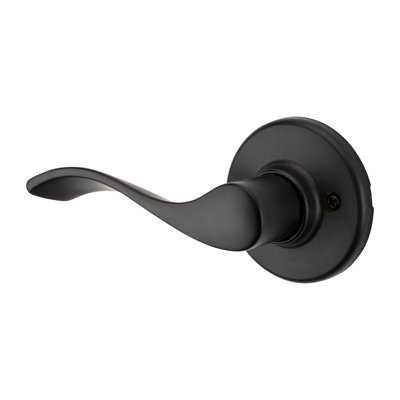 Weiser Belmont Half Dummy Levers - Matte Black