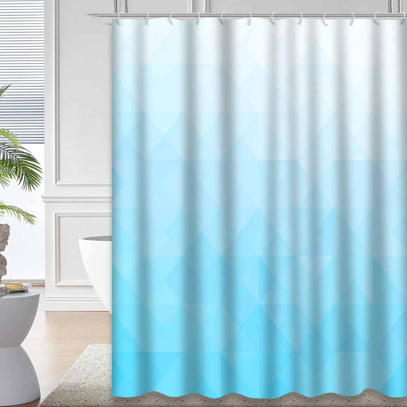 Rideau de douche Grid Mosaic Creative, L 72 po x l 84 po