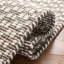 Tapis en laine / coton à tissage plat Ambriz brun clair / ivoire-442656708