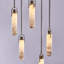 Flint 5 LT Winter Brass Multi-Pendant Kalco