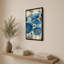 «Aquamarine Floral» par Silvia Vassileva, impression sur toile-130839444-130839451