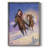 Santa's Big Ride Framed Print - Solid Wood-1840380128