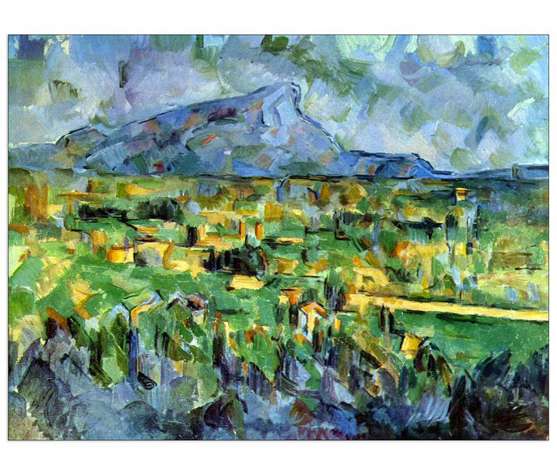 Paul Cezanne - Wrapped Canvas Painting, 60cm H x 80cm W x 1.8cm D