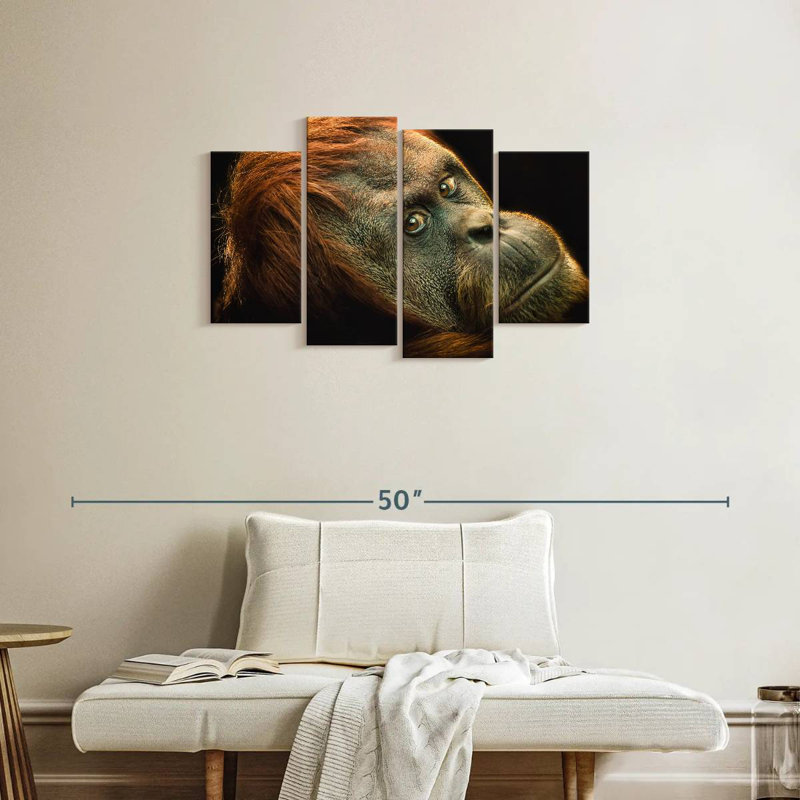Brampt Dramatic Orangutan, 22" H x 36" W