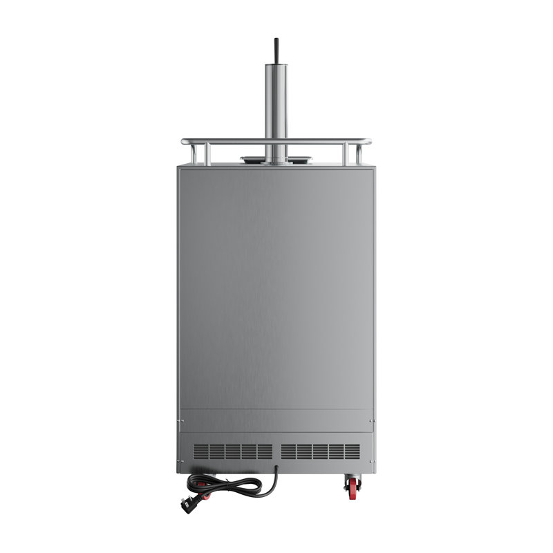 6,62 pieds cubes pi. Kegerator, Acier inoxydable