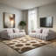 Canapé 100% moderne 4 places Boucle-677981249