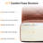 Red Brown Velvet Modular L-shaped Sofas, Tufted & Multifunctional For Home