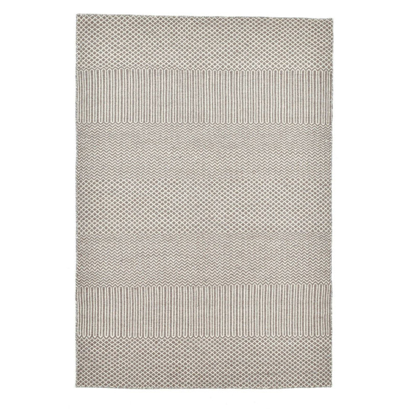 Flat Weave Rug Made of Wool, Rectangular 130 x 190cm