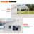 10 Ft. W x 20 Ft. D Heavy Duty Carport Portable Garage-92520633