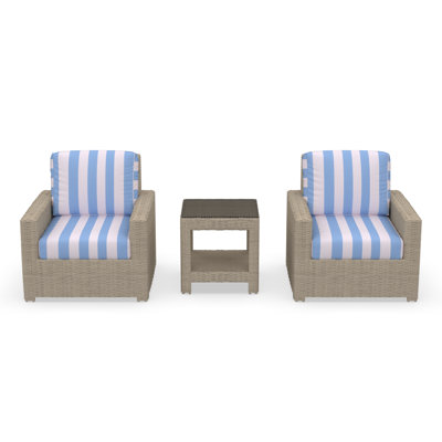 Henri 2-Person Sunbrella® Patio Seating Group