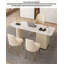 Commode à tiroirs en pierre frittée Light Luxury-1015181474