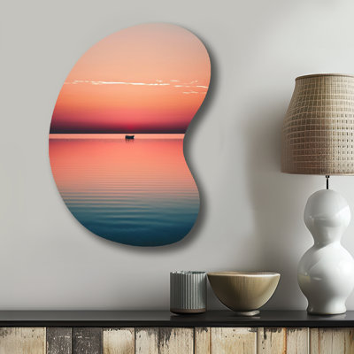 Mancia - Coastal Boat Boom Shape - Assymterical Metal Wall Art