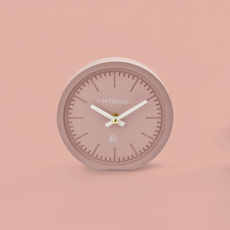 Wall Clock, Pink 