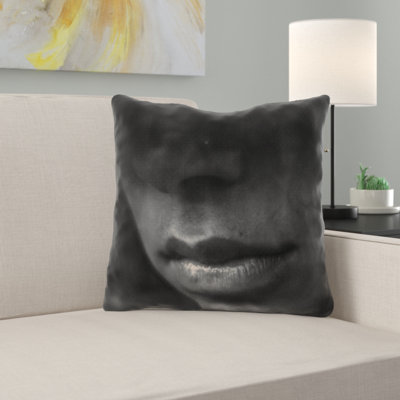Microsuede Throw Pillow