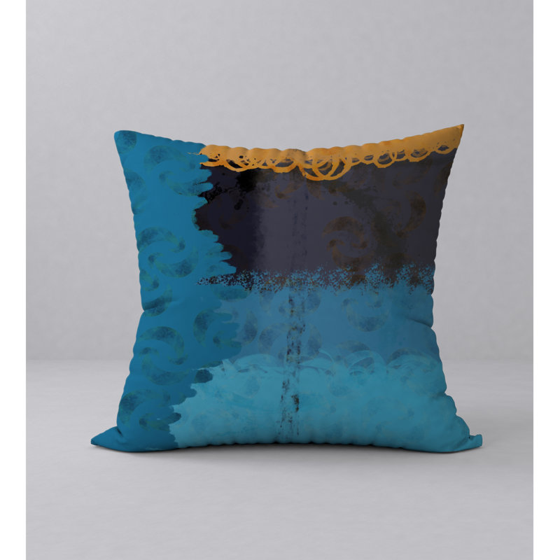 Housse de coussin décorative carrée/insert, 18 po x 18 po