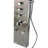 63'' Shower Panel with Fixed Shower Head