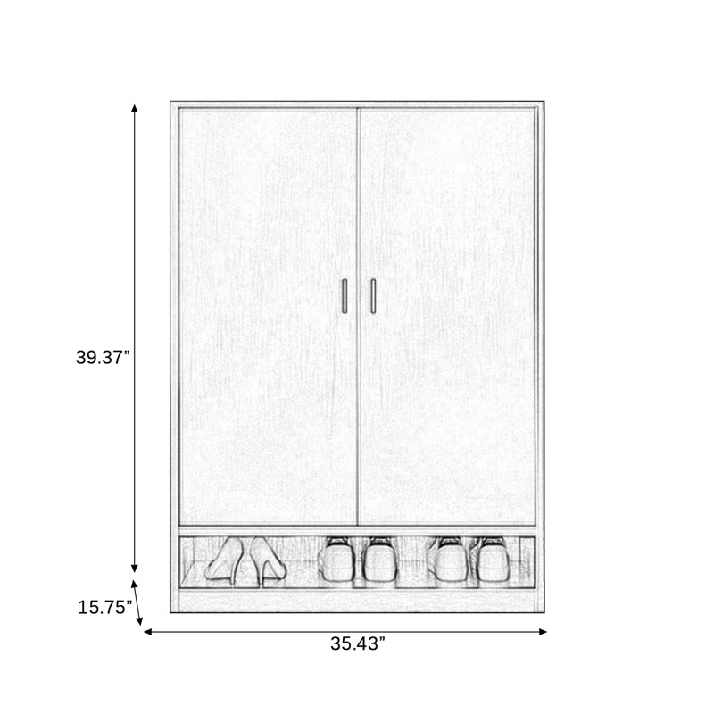 Gray Stainless Steel Shoe Storage