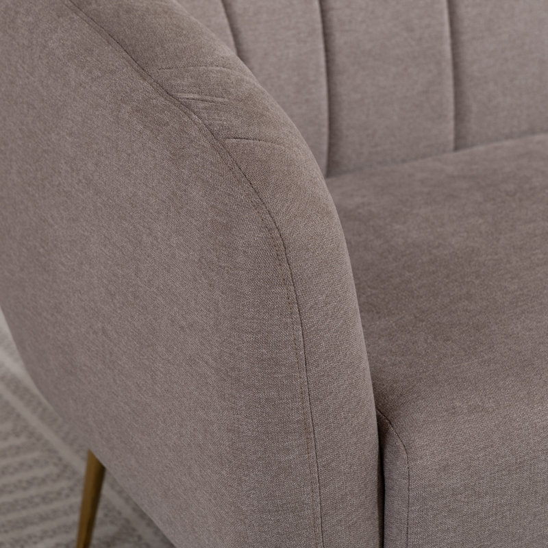 2 Seater Loveseat, Brown