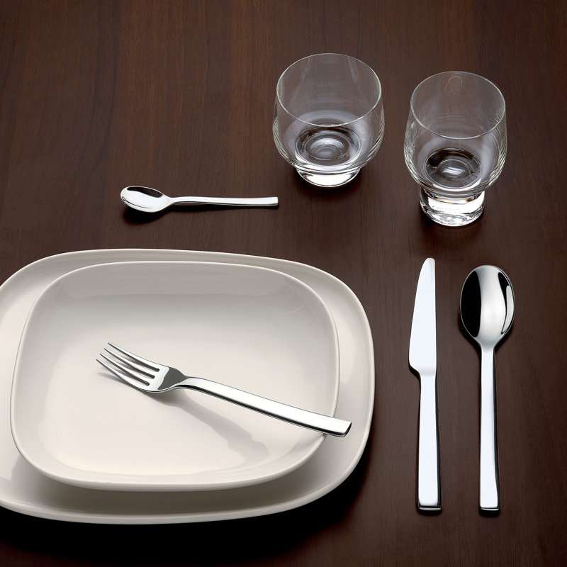 Ovale 5 - Piece Stainless Steel Flatware Set - Service for 1