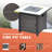Klodjana Premium All-Weather Wicker 7 - Person Patio Conversation Set with Cushions-670549171-670549174