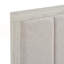 Lit double contemporain en chêne blanc et gris avec tête de lit et pied de lit rembourrés Contemporary-1129659066