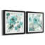 Belle sarcelle I - ensemble de 2 reproductions de cadres photo-61458092-61458091