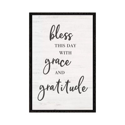 Bless This Day - Print on Canvas