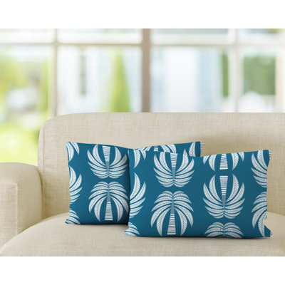 Polyester / Mélange de polyester Housse de coussin rectangulaire intérieure / extérieure lombaire et insert