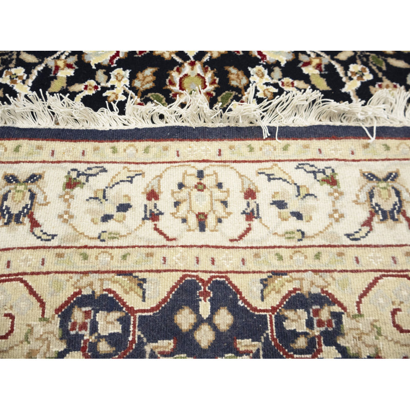 Oriental Hand Knotted Runner 2'8" x 18' Wool Area Rug in Blue