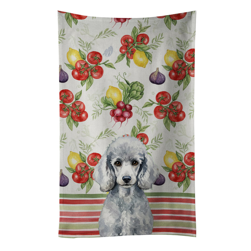 Serviette de cuisine Standard, Standard Silver Poodle