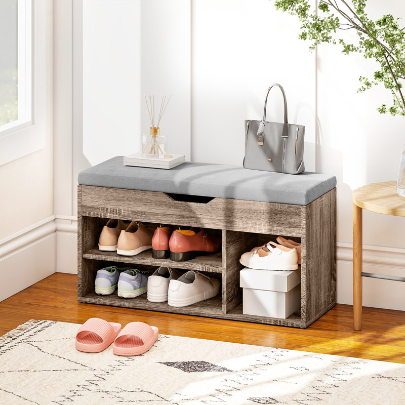5 Pair Shoe Storage Bench
