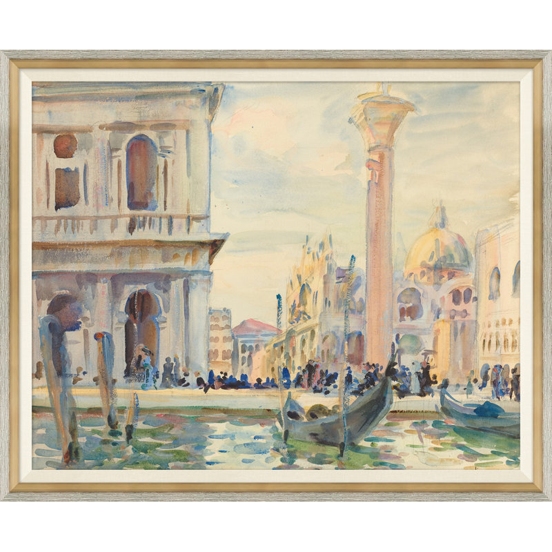 The Piazetta Print by Sargent