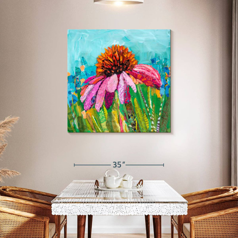 Harnek Wild Coneflower, 39" H x 39" W