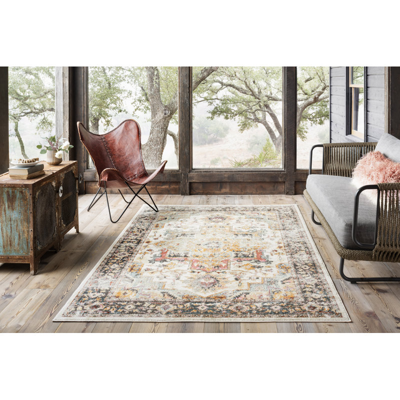 Hallock Oriental Indoor Rug, Rectangle 9'3" x 13'