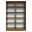 Armoire de rangement pour cuisine Madesa 4 portes 8 tablettes utilitaires L 47 po Unité de rangement en bois pour la cuisine 6 tablettes réglables anti-basculement - rustique-640619489