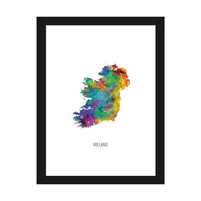 " Ireland Map " by Michael Tompsett