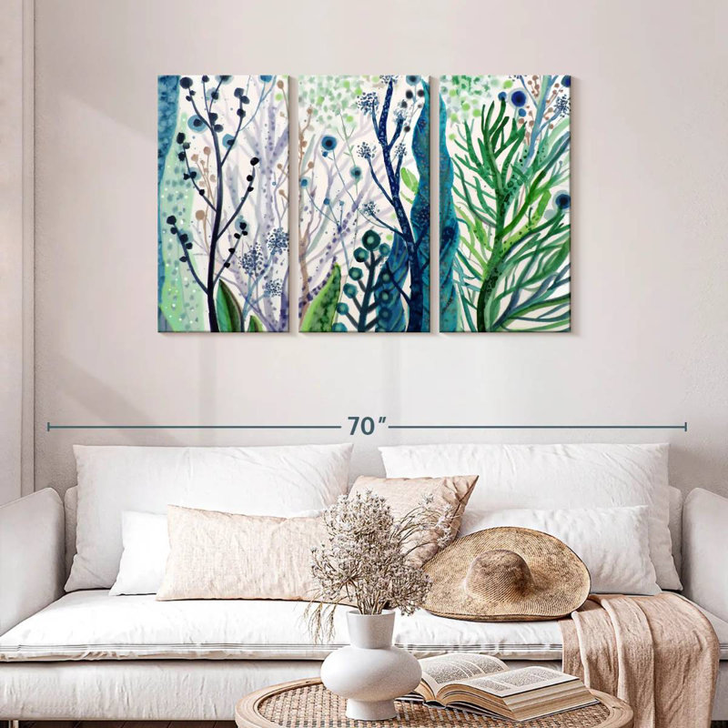 Harnek Algae, 28" H x 45" W