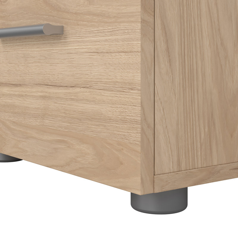 Gianna 15.75'' W Nightstand, Jackson Hickory