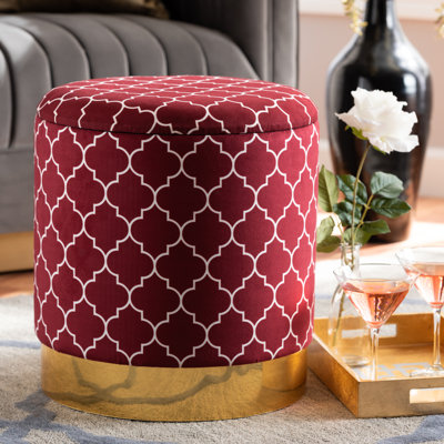 Repose-pieds rangement Leslee
