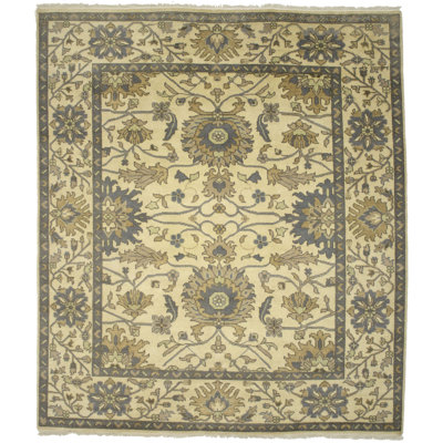 Tapis oriental Oushak Chobi Mute