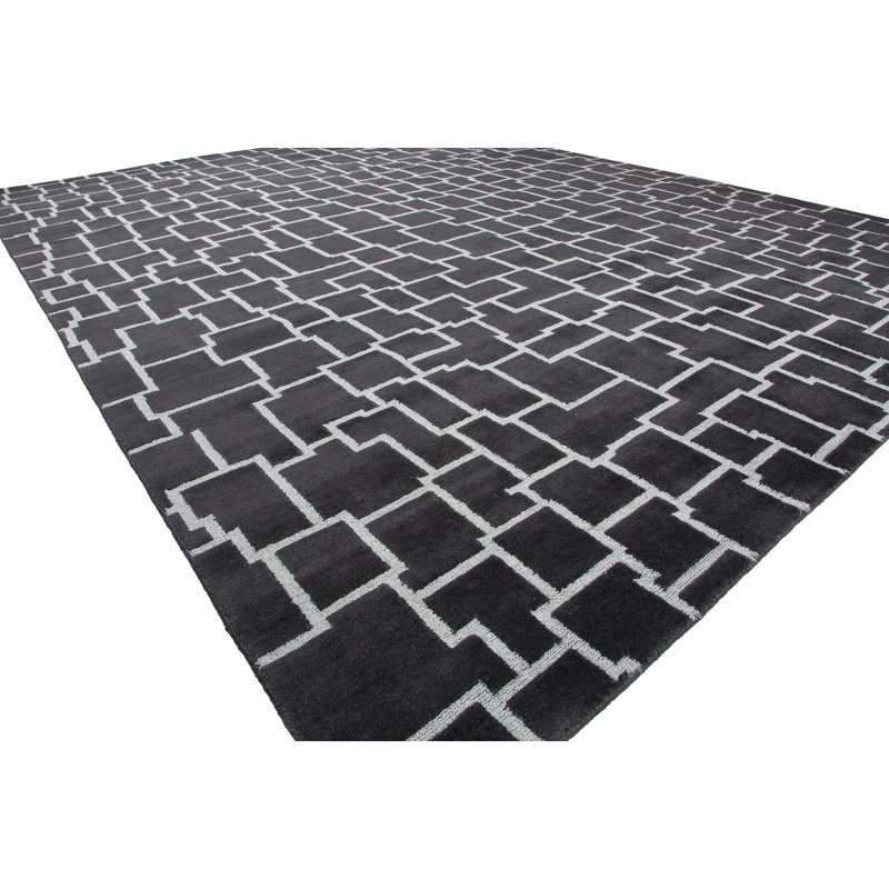 Tapis noué à la main Ritz, Rectangle de 6 pi x 9 pi
