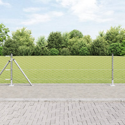 Hexagon Fence Galvanised Steel